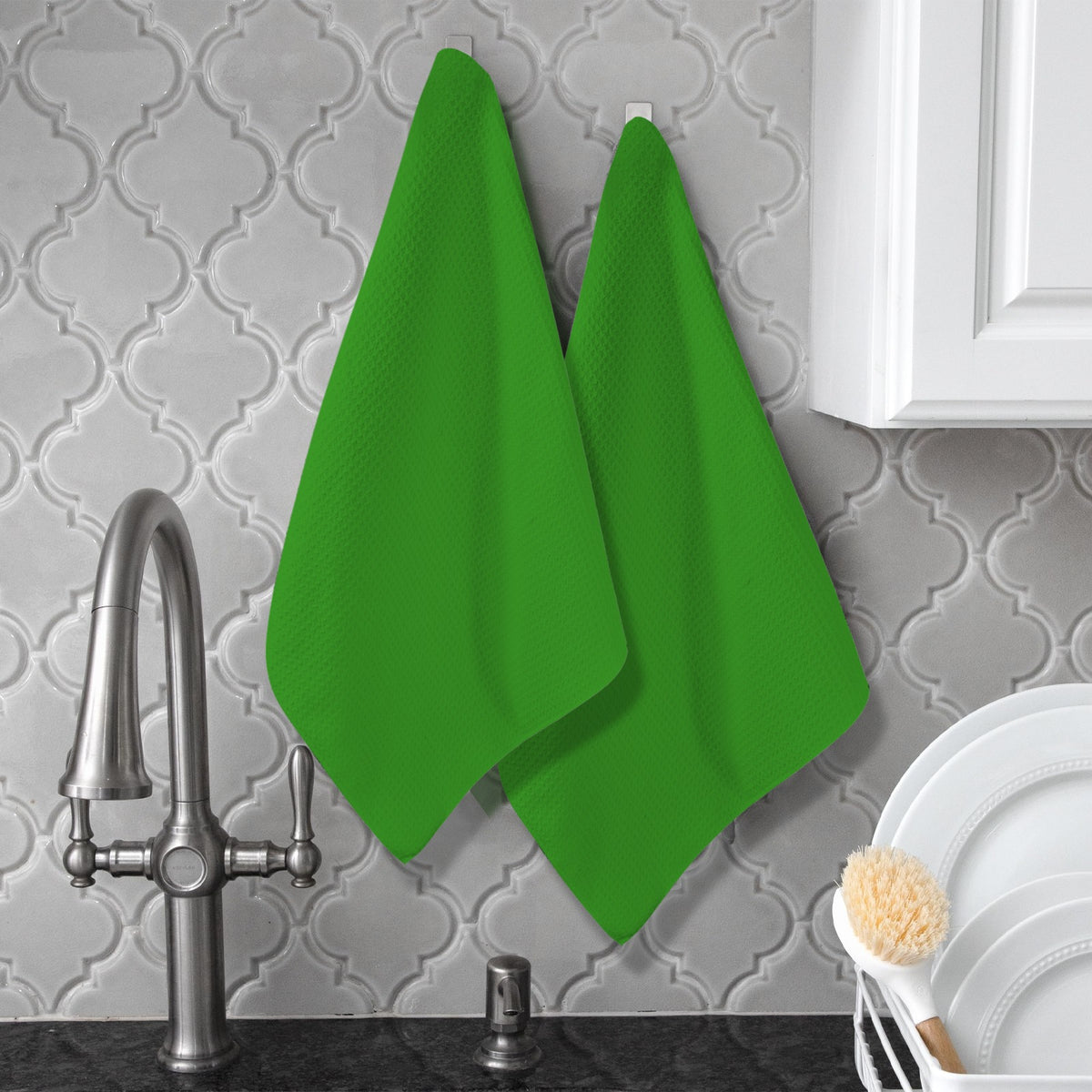 Zambia Flag Inspired Kitchen Towel 40X60cm (Pack of 2) | Printed In the USA