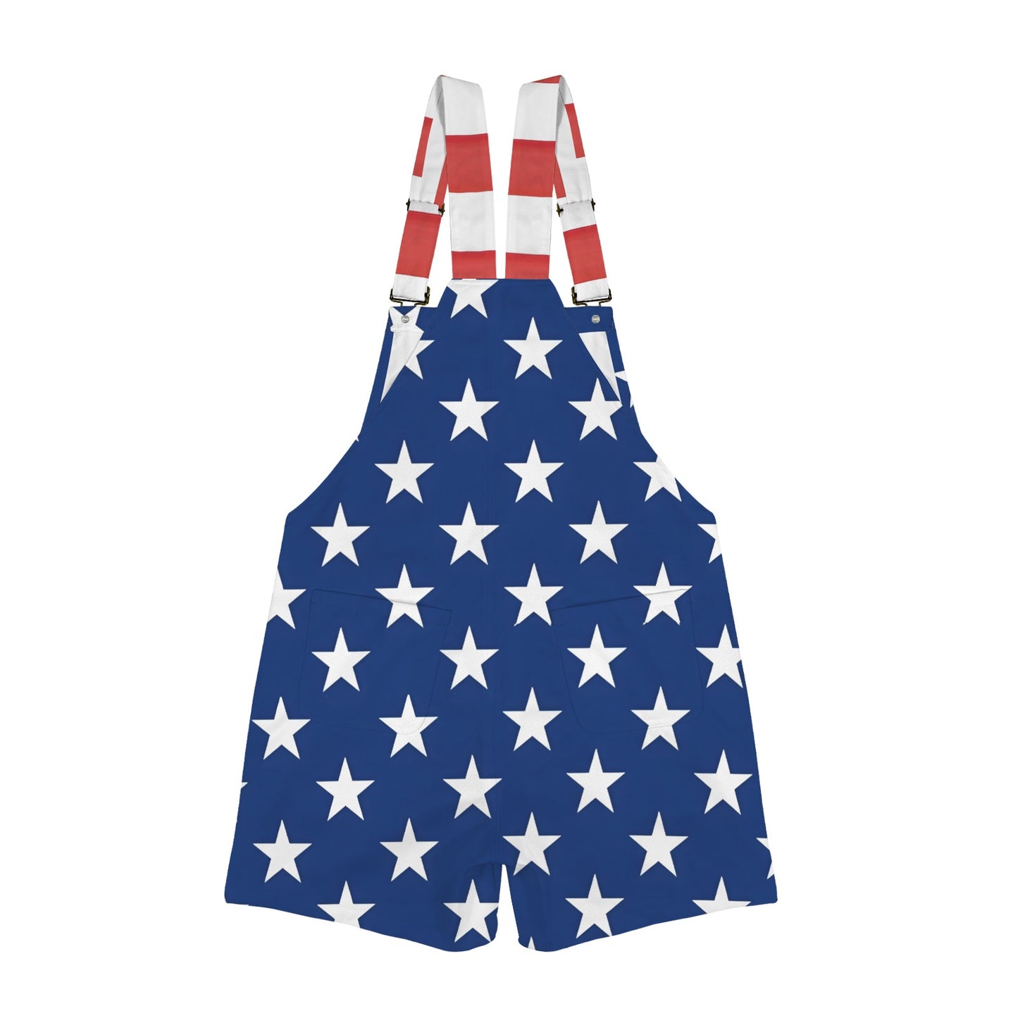 USA/American Flag Inspired Unisex Suspender Overalls