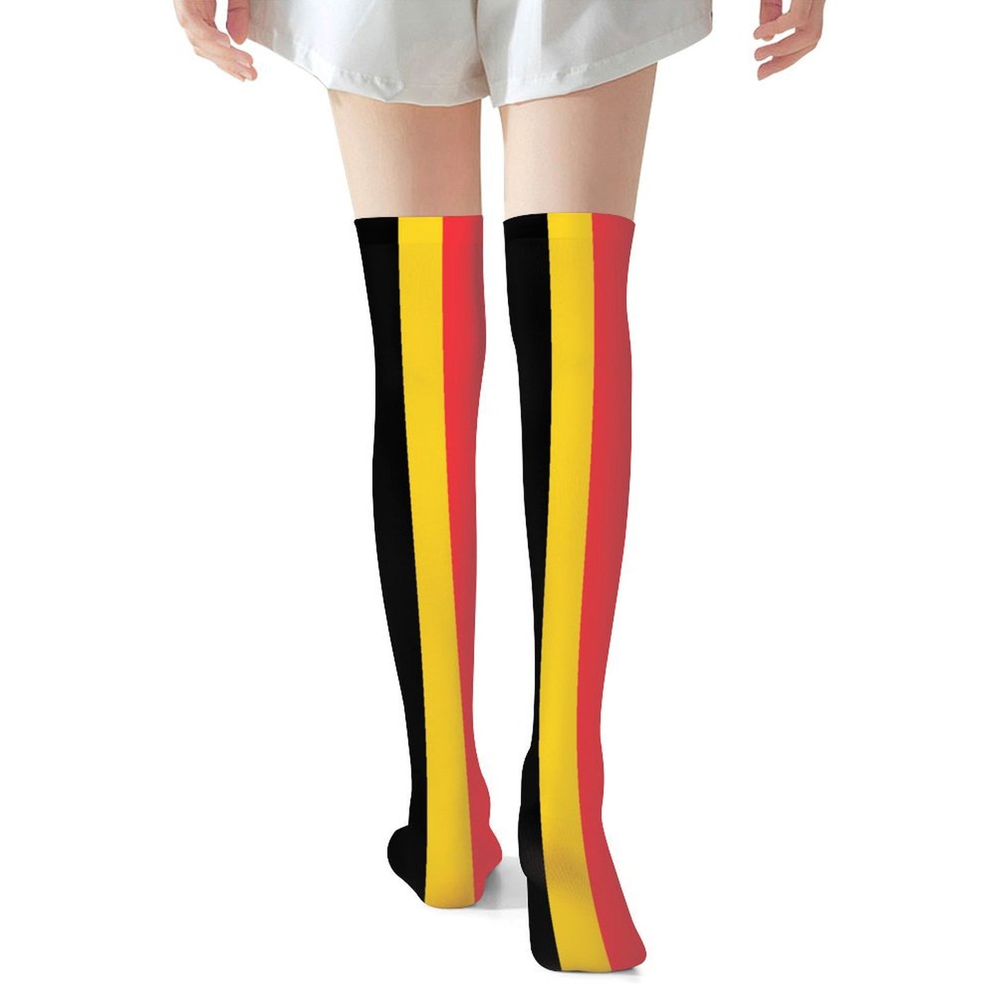 Belgium Flag Trendy Stockings(Long)