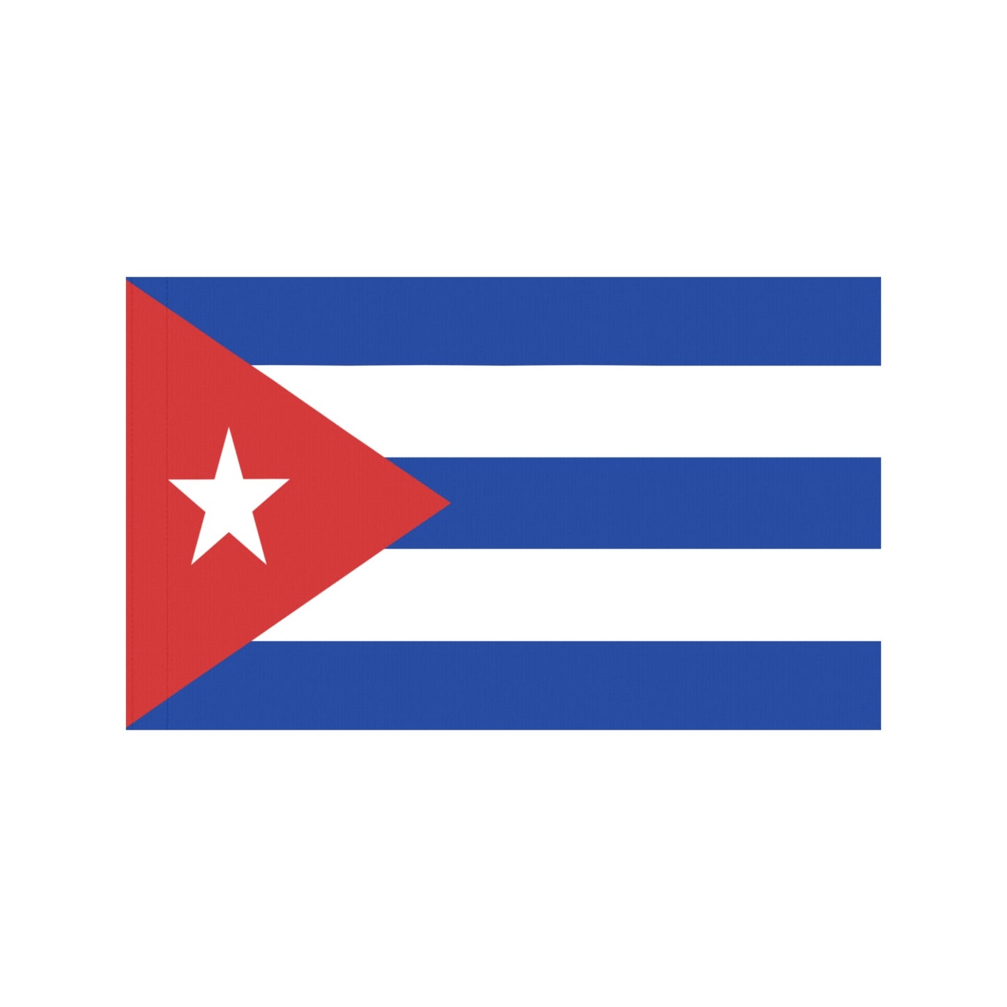 Cuban flag design by Luv My Flag brand.