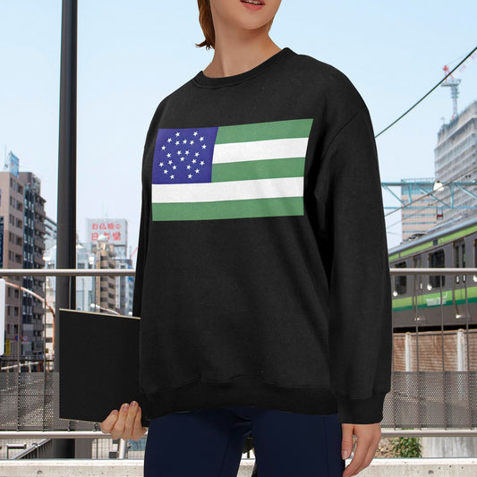 NYPD Flag Unisex Fleece Sweatshirt (Made in the USA)