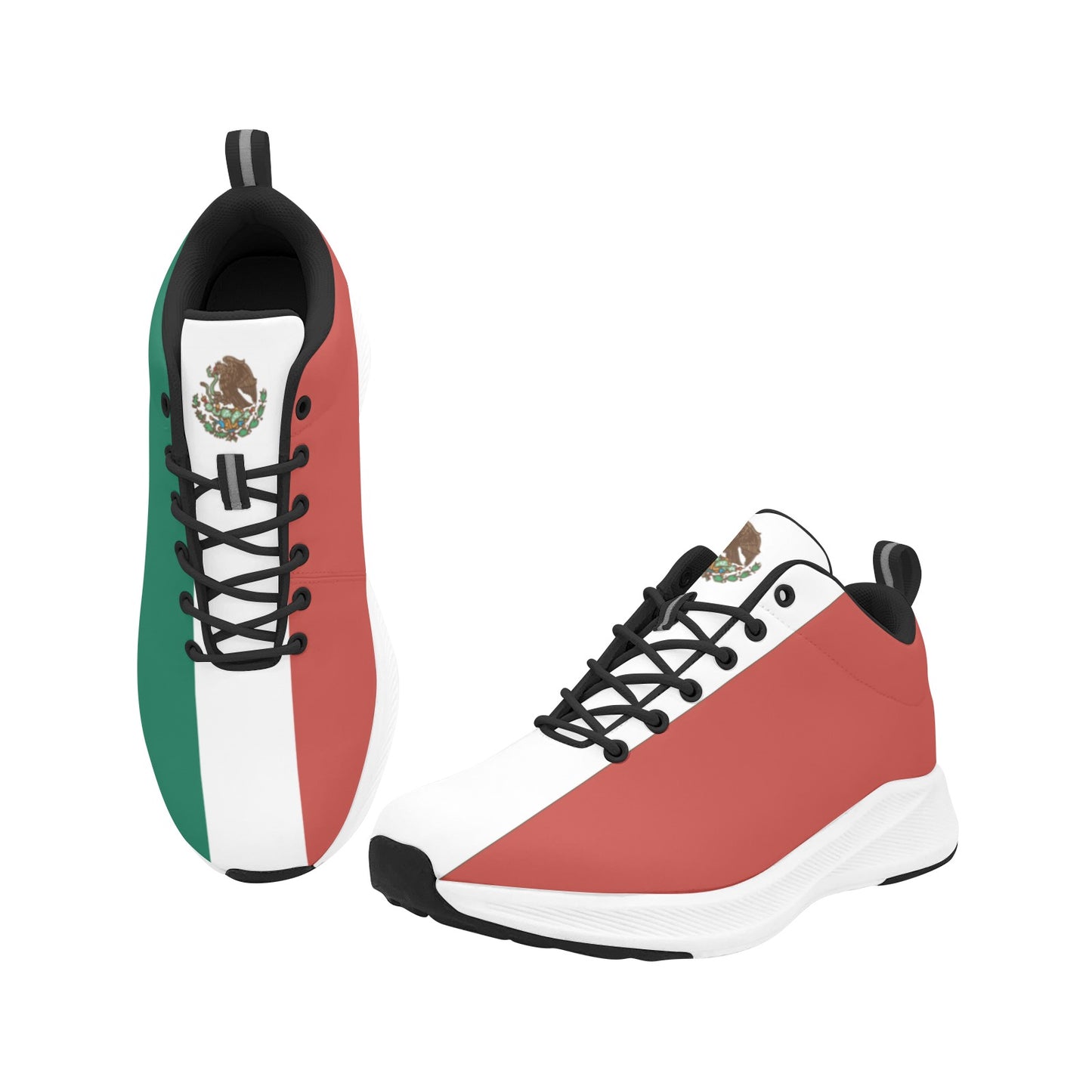 Mexico Flag Inspired Men's Alpha Running Shoes