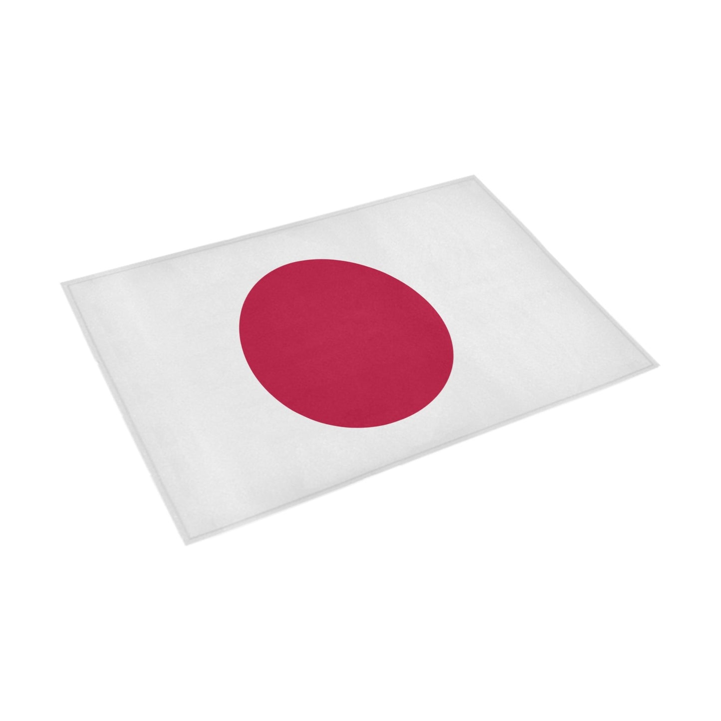 Japan Flag Inspired Doormat 30" x 18" (Sponge Material)
