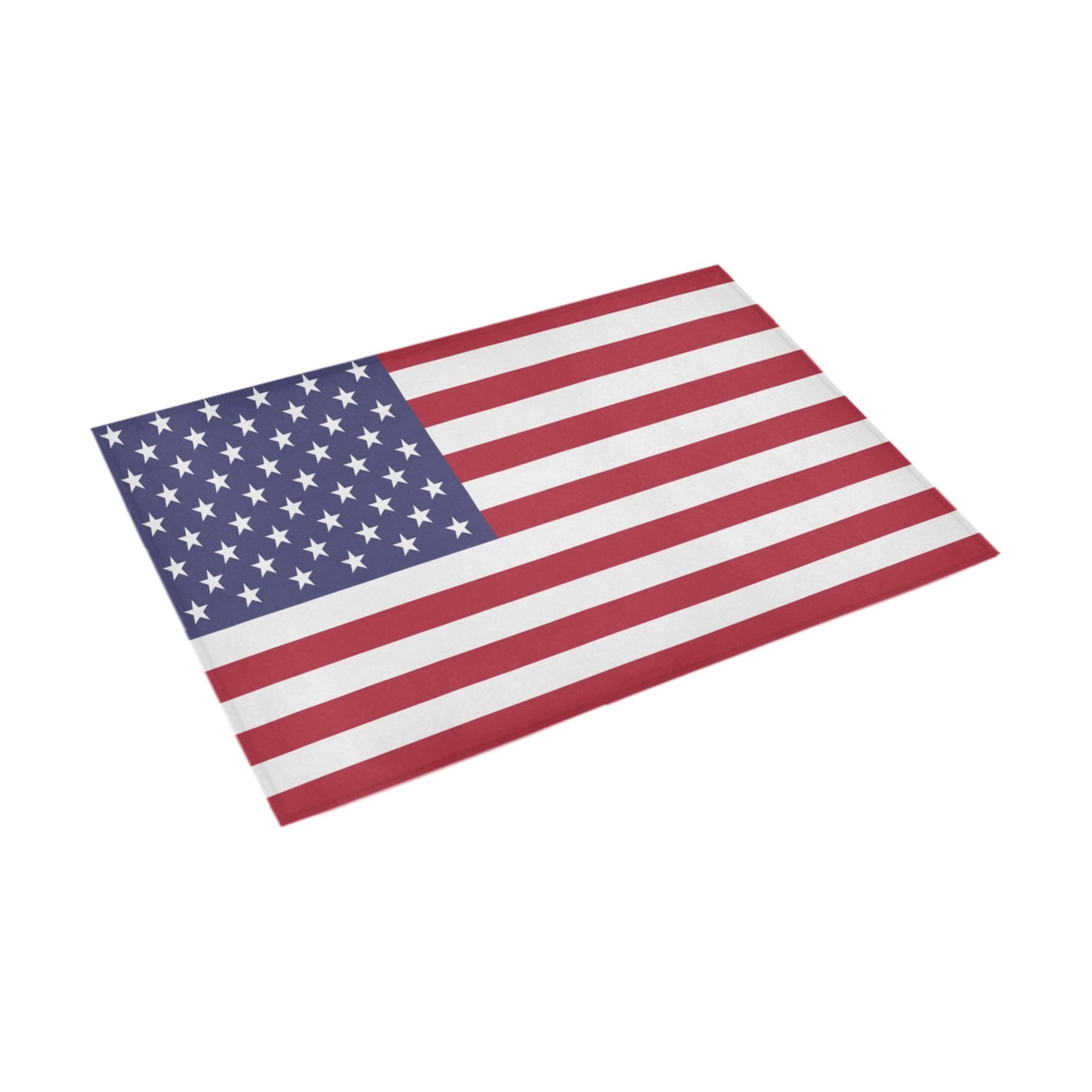 USA/American Flag Inspired Doormat 30" x 18" (Sponge Material)