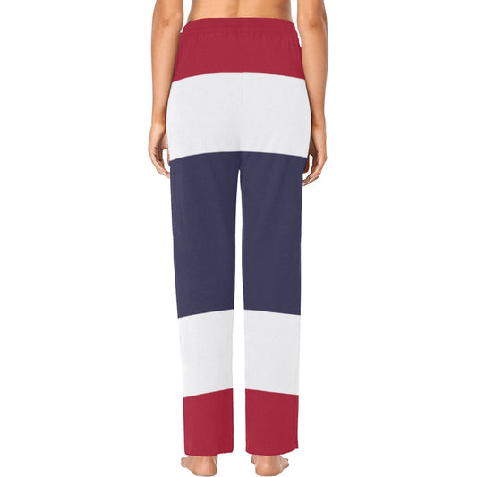 Thailand Flag Women's Pajama Trousers Made in the USA
