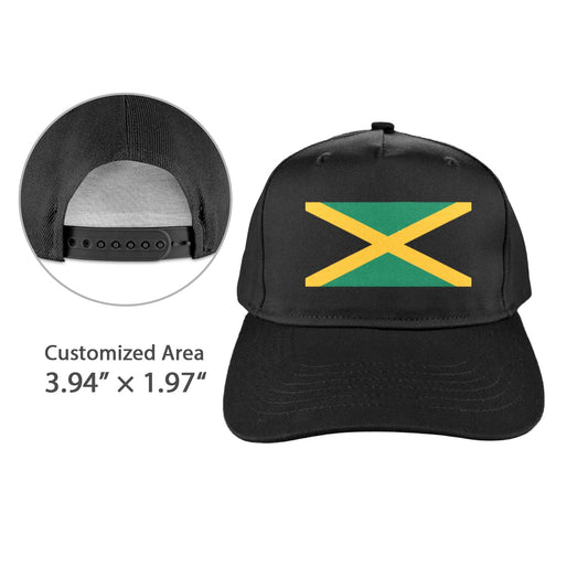 Jamaica Flag Baseball Cap (Made in USA)