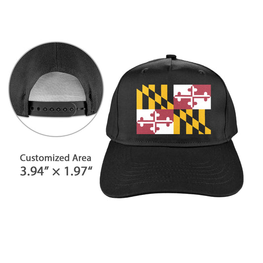 Maryland Flag Baseball Cap (Made in USA)