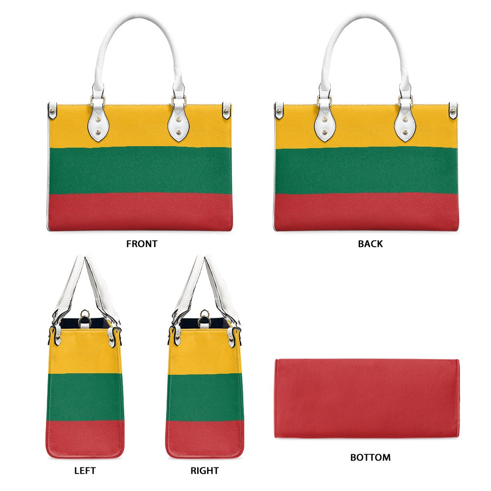 Lithuania Ladies PU handbag - Luv My Flag