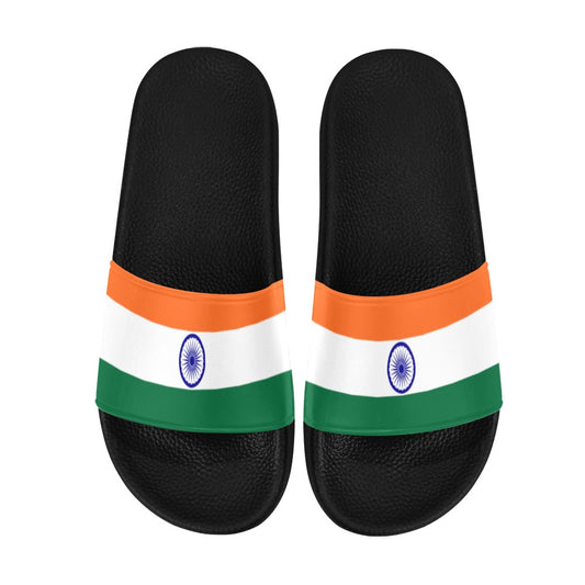 India Flag Men's Slide Sandals