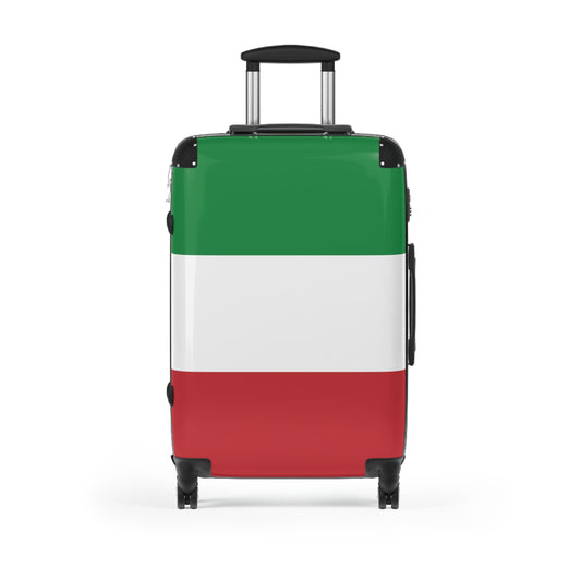 Italy Flag Inspired Suitcase