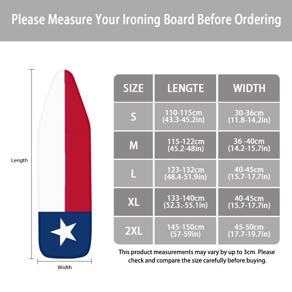 Texas Flag Ironing Board Cover