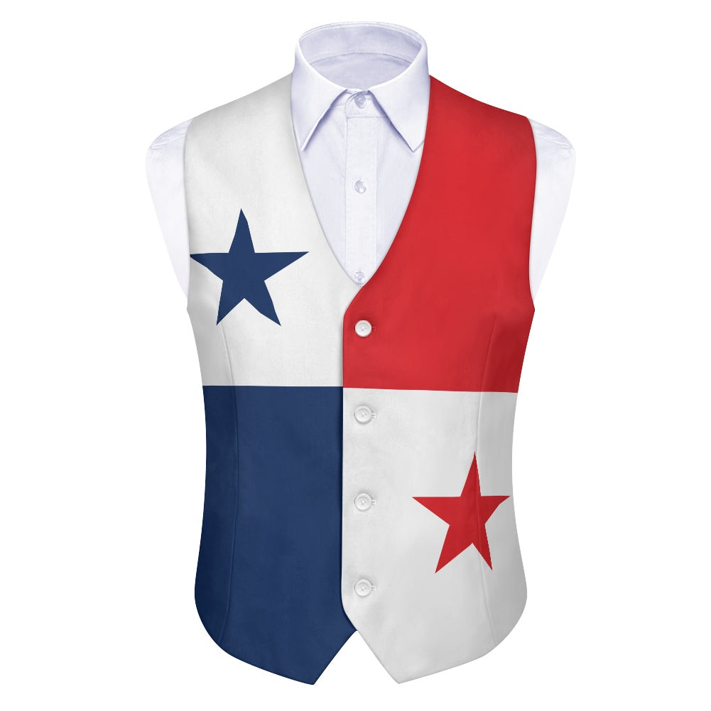 Panama Flag Suit vest jacket
