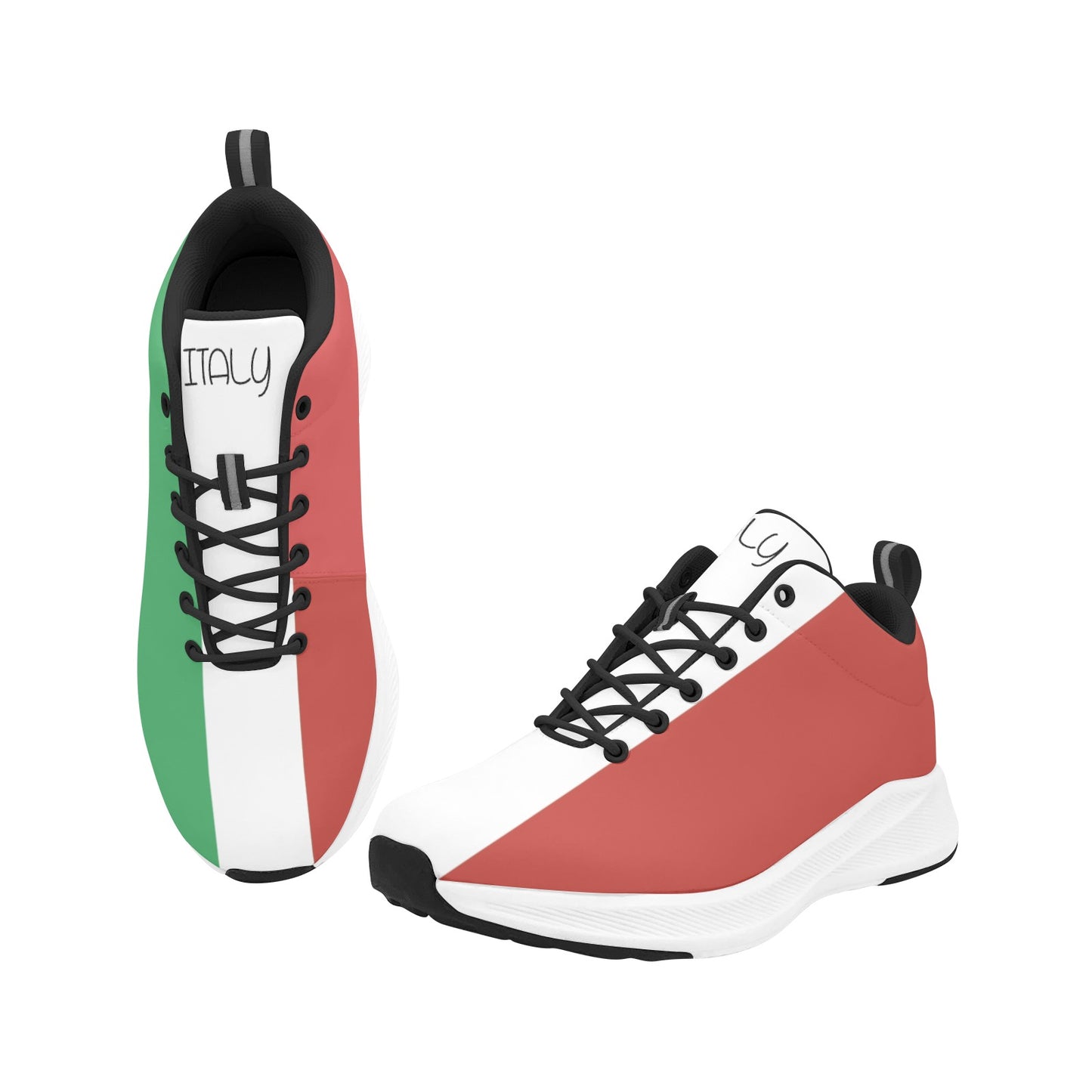 Italy Flag Inspired Women's Alpha Running Shoes