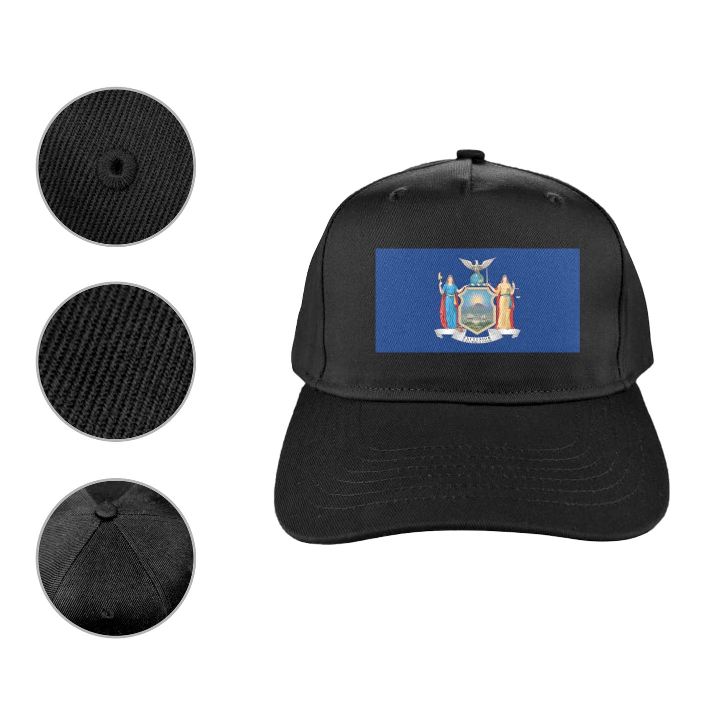 New York Flag Baseball Cap (Made in USA)