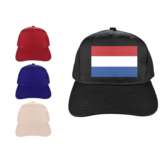 Netherlands Flag Baseball Cap (Made in USA)