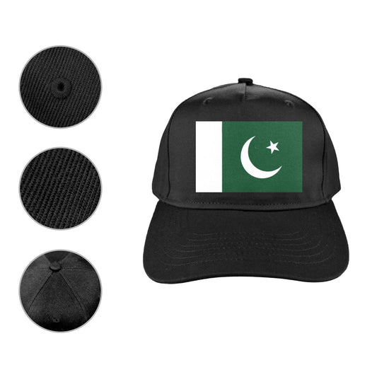 Pakistan Flag Inspired Baseball Cap | Printed in the USA
