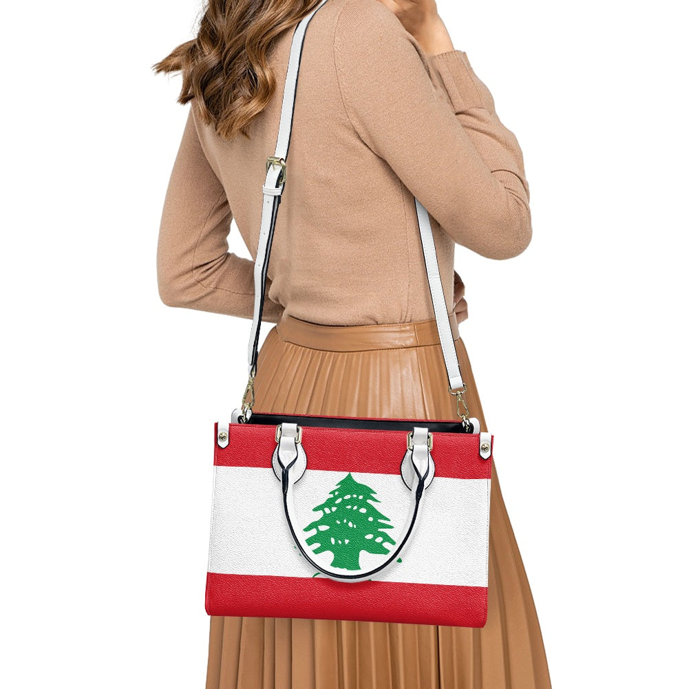 Lebanon Ladies PU handbag - Luv My Flag