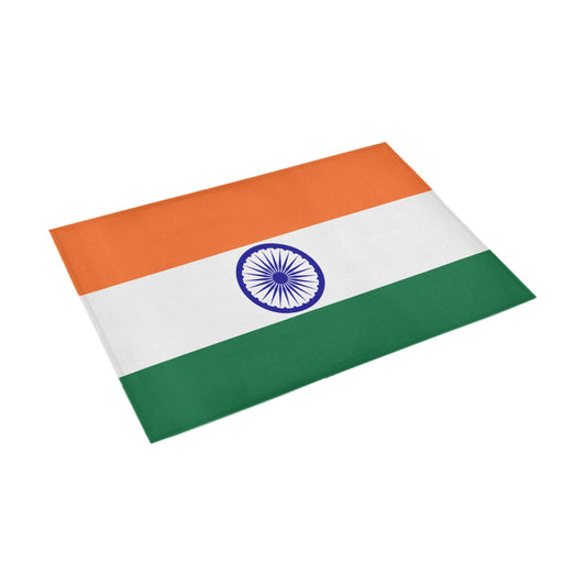 India Flag Inspired Doormat 30" x 18" (Sponge Material)