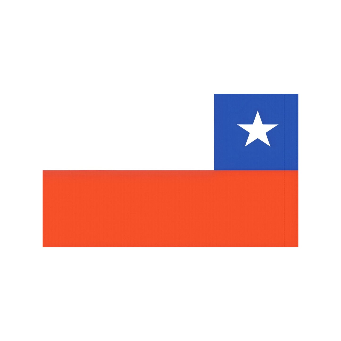 Luv My Flag's Chilean flag-themed envelope with star.