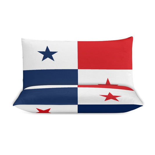 Panama Flag Inspired 3-Piece Bedding Set (1 Duvet Cover + 2 Pillow Shams) – 102"×90"
