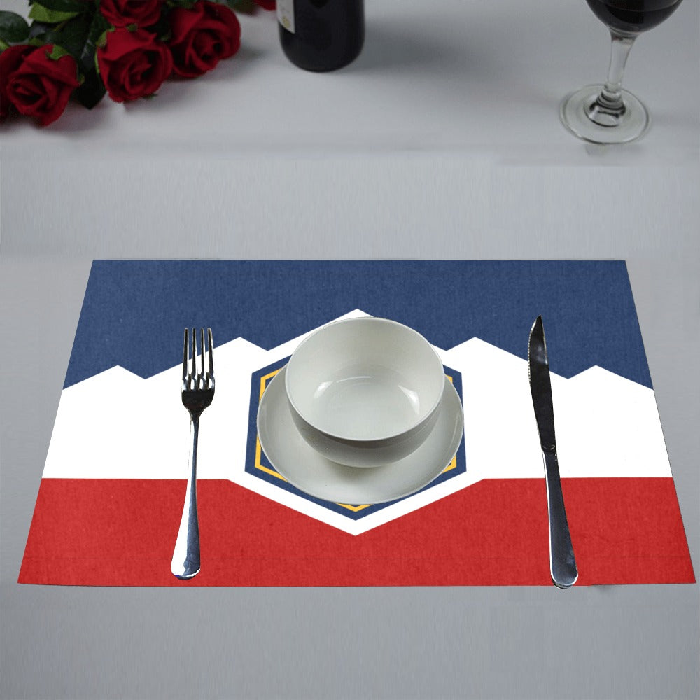 Utah Flag Placemats 12" x 18" (Set of 6)