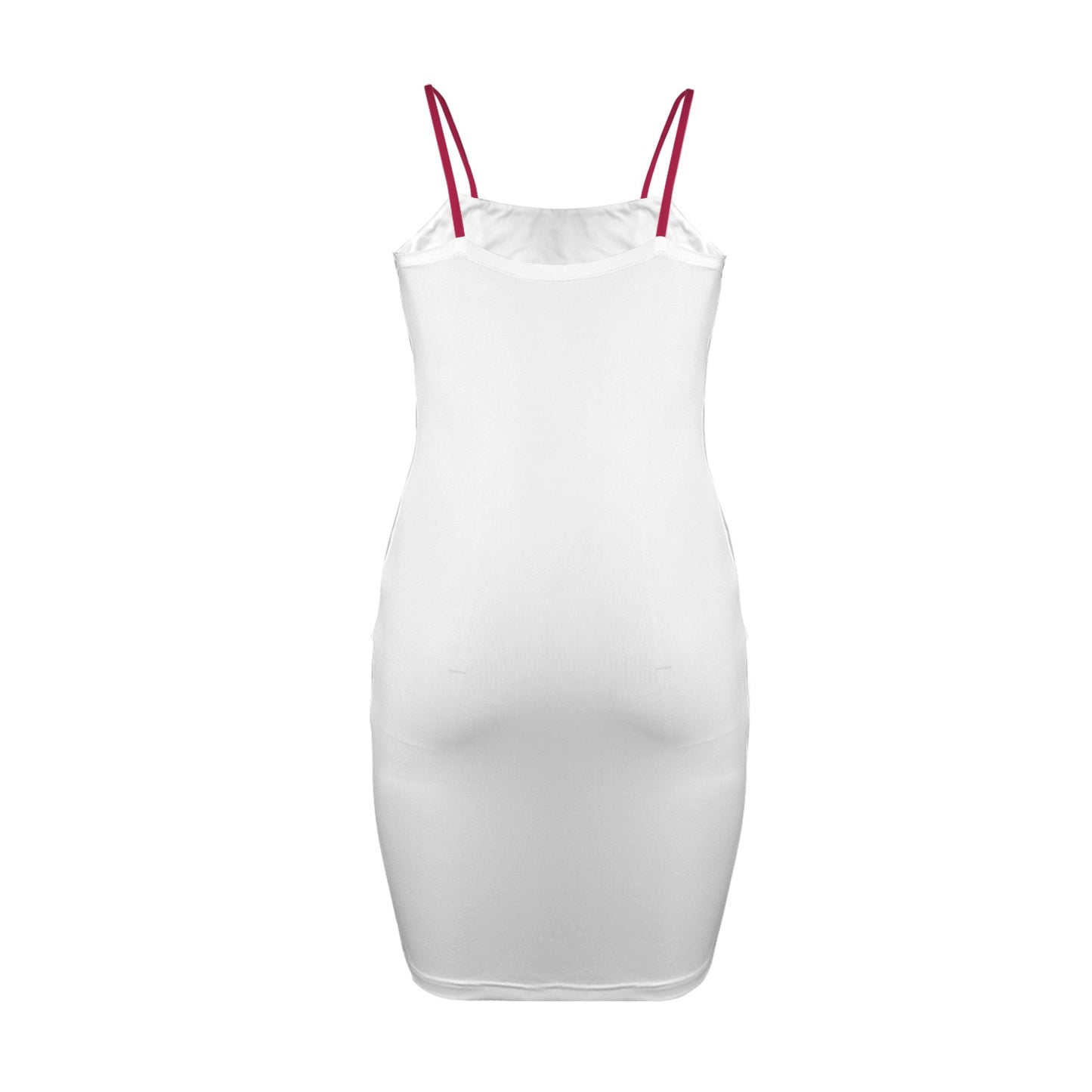 Florida Flag Inspired Backless Spaghetti Strap Bodycon Dress