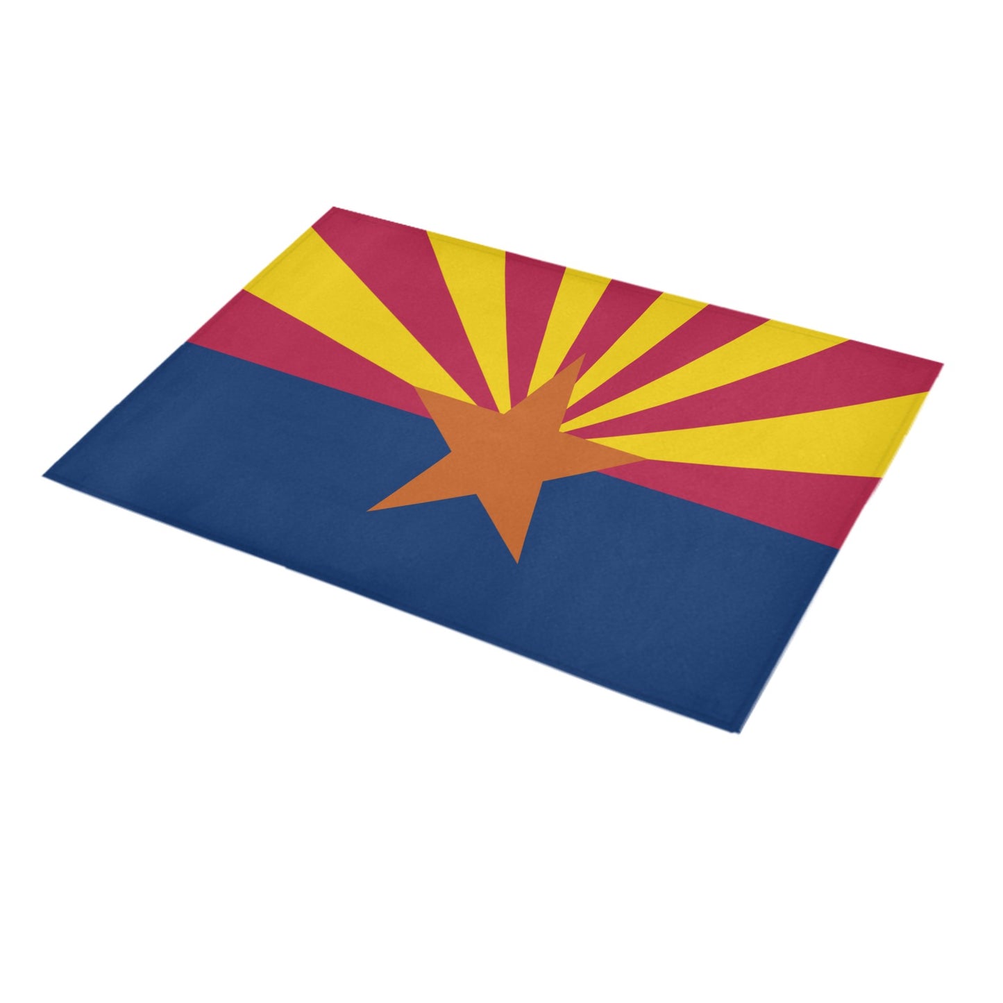 Arizona Flag Inspired Doormat 30" x 18" (Sponge Material)