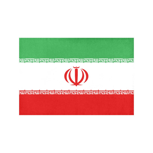 Iran Flag Placemats 12" x 18" (Set of 6)