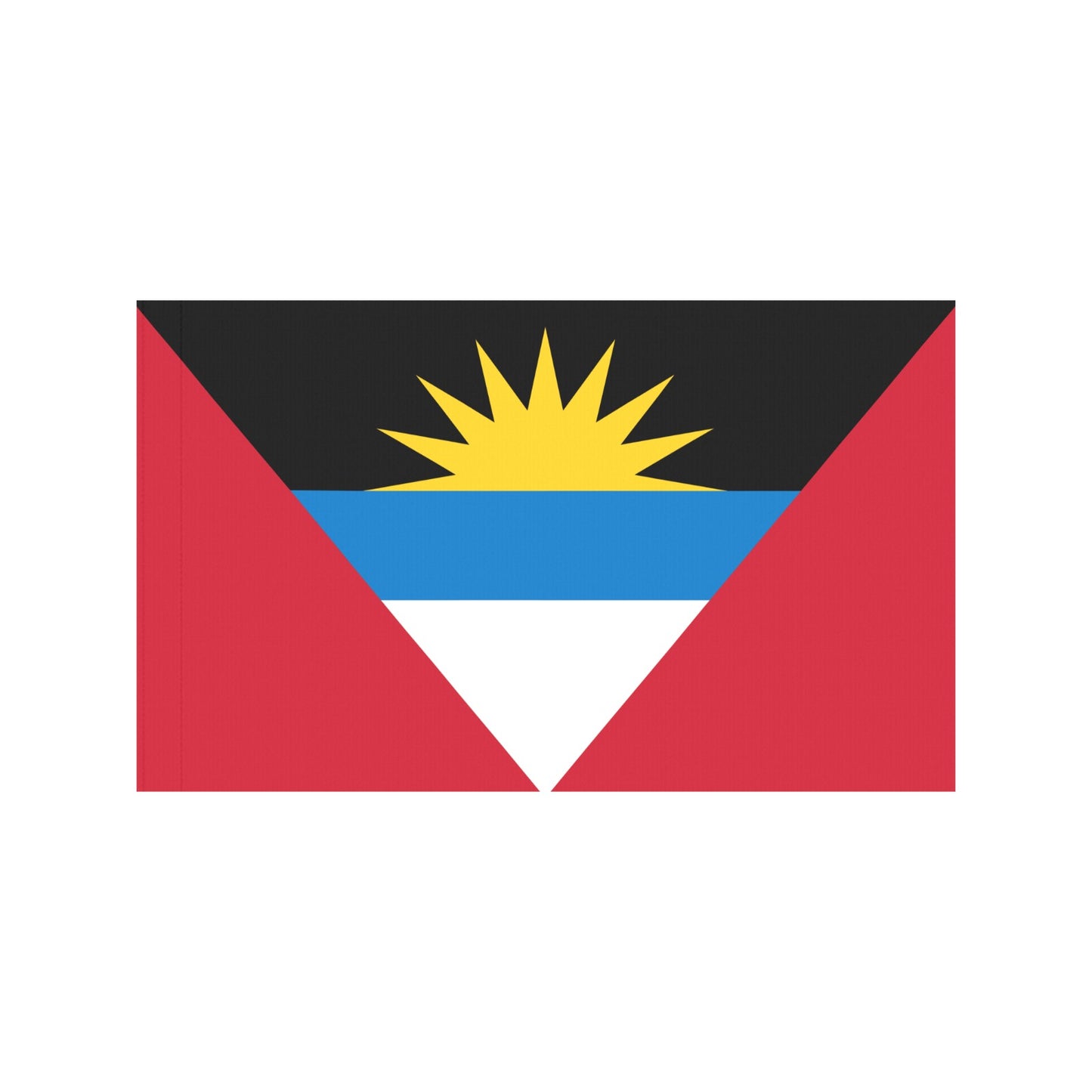 Antigua and Barbuda flag design from Luv My Flag.