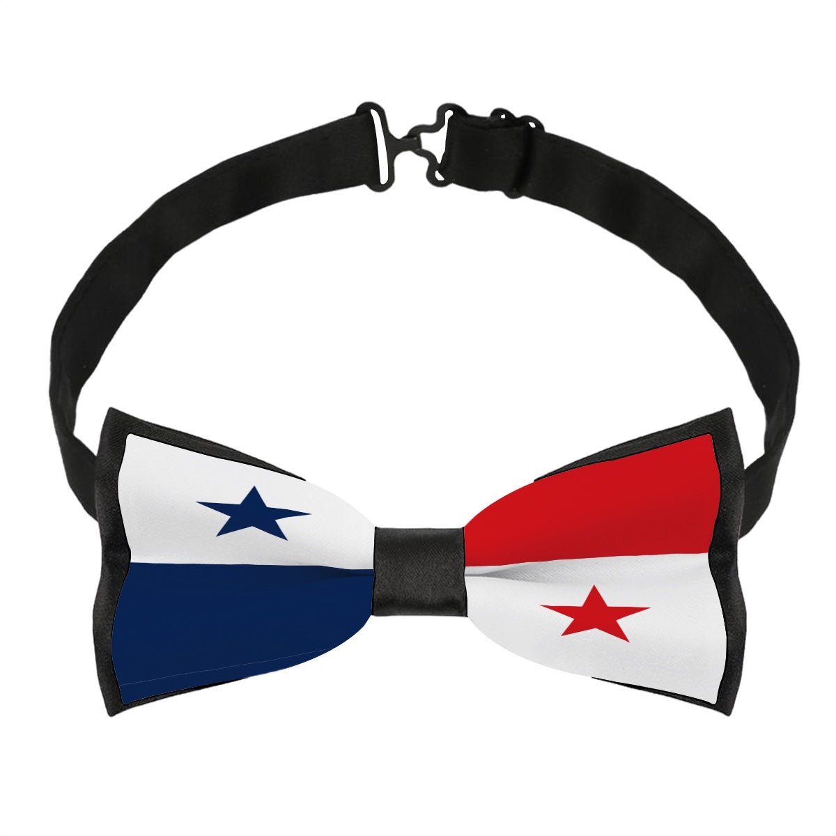Panama Flag Inspired Bow Tie – Look Sharp, Show your Columbian Pride