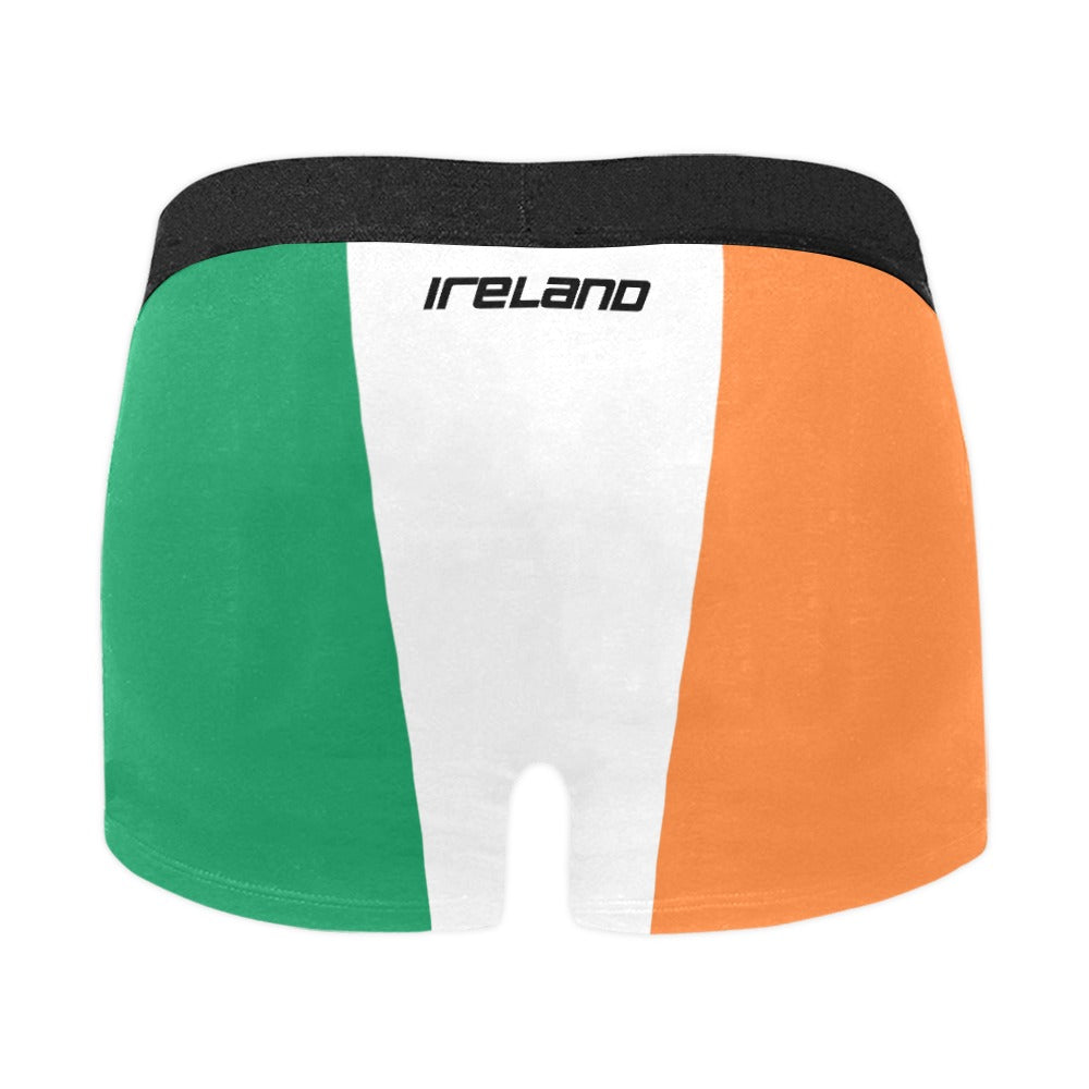 Ireland Flag Inspired Mens Boxer Briefs Made in the USA