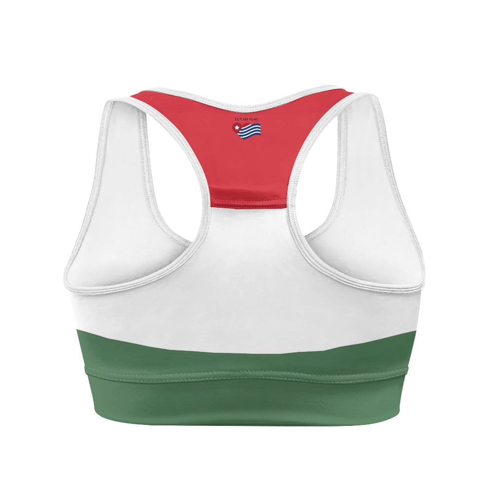 Hungary Flag Inspired Women's Sports Vest