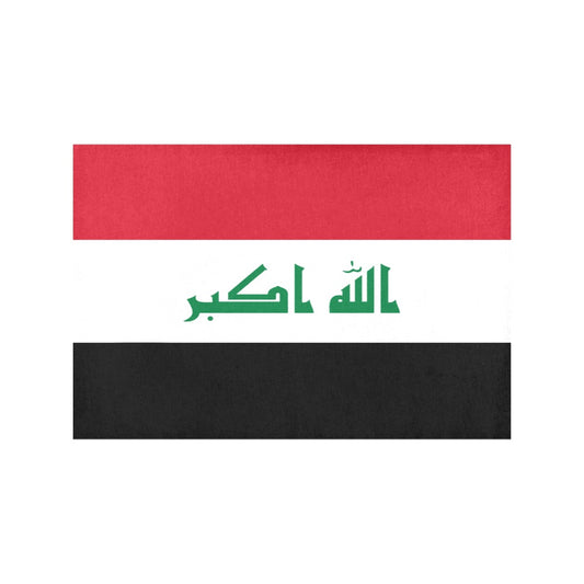 Iraq Flag Placemats 12" x 18" (Set of 6)