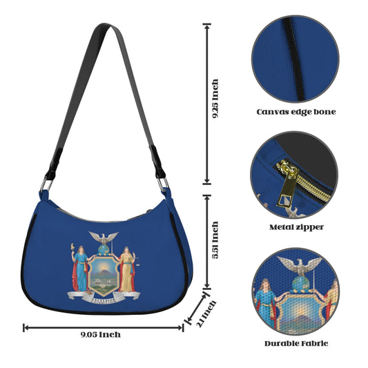 New York Flag Inspired Women's Shoulder Bag