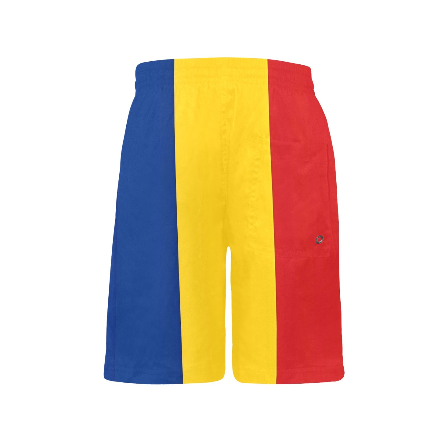 Romania Flag Inspired Boys Beach Shorts