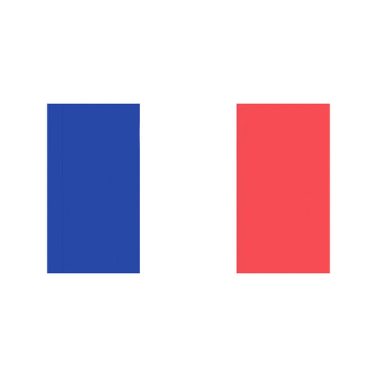 Luv My Flag's French national flag with vibrant colors.