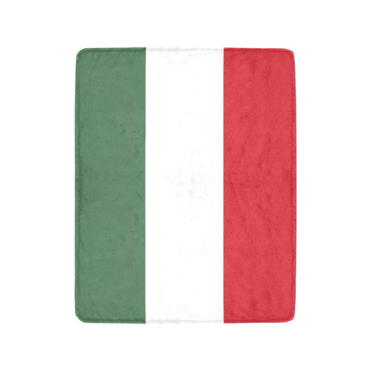 Luv My Flag blanket featuring Italian flag design pattern.