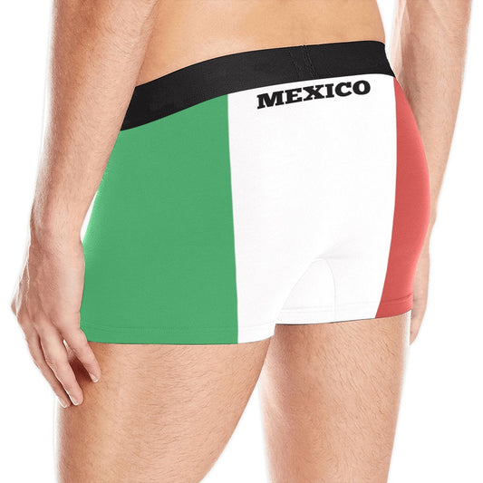 Mexico Flag Inspired Mens Boxer Briefs Made in the USA