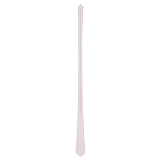 USA/American Flag Inspired Heart Pattern Classic Necktie (Two Sides)