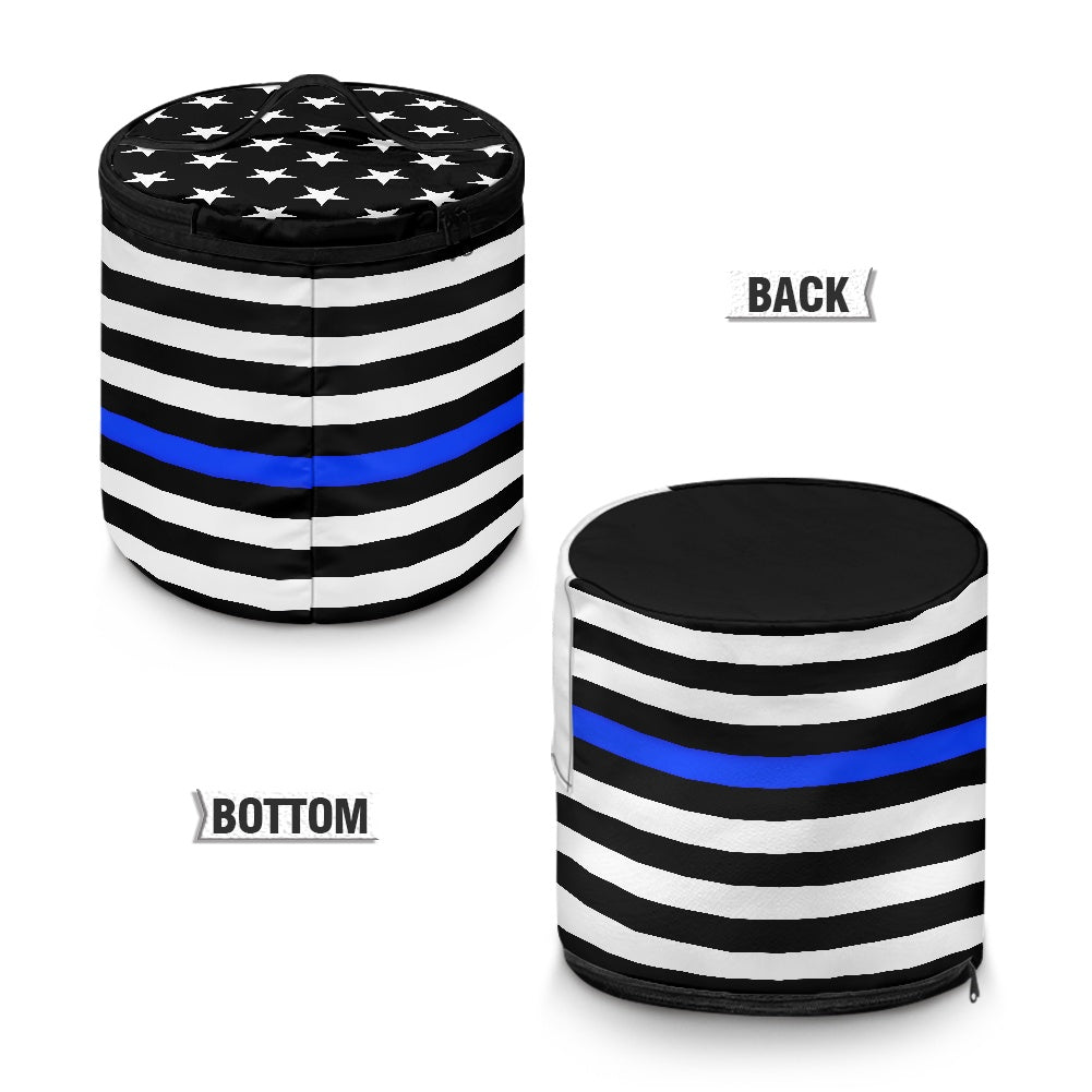 Thin Blue Line Flag Inspired "Justice is Served" Electric Pressure Cooker Insulation Bag