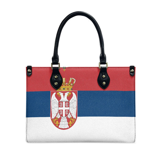 Serbia Ladies PU handbag - Luv My Flag
