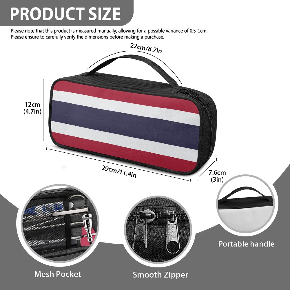 Thailand Flag Inspired Stethoscope Storage Bag