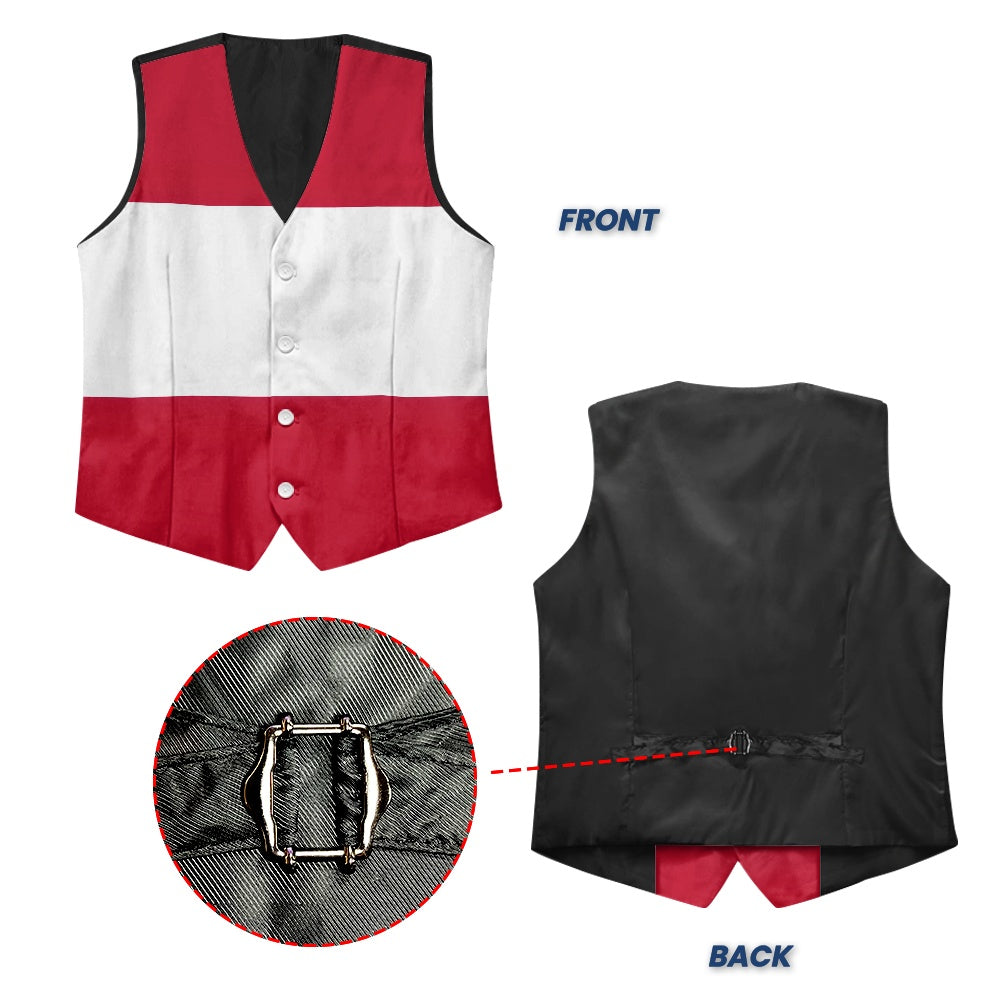 Austria Flag Suit vest jacket