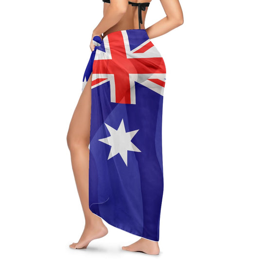 Australia Flag Inspired Bikini Cover-Up