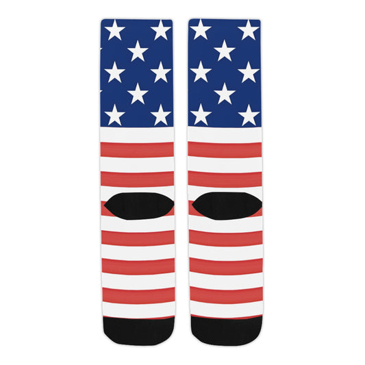 USA/American Flag Inspired Crew Socks | Ships from USA