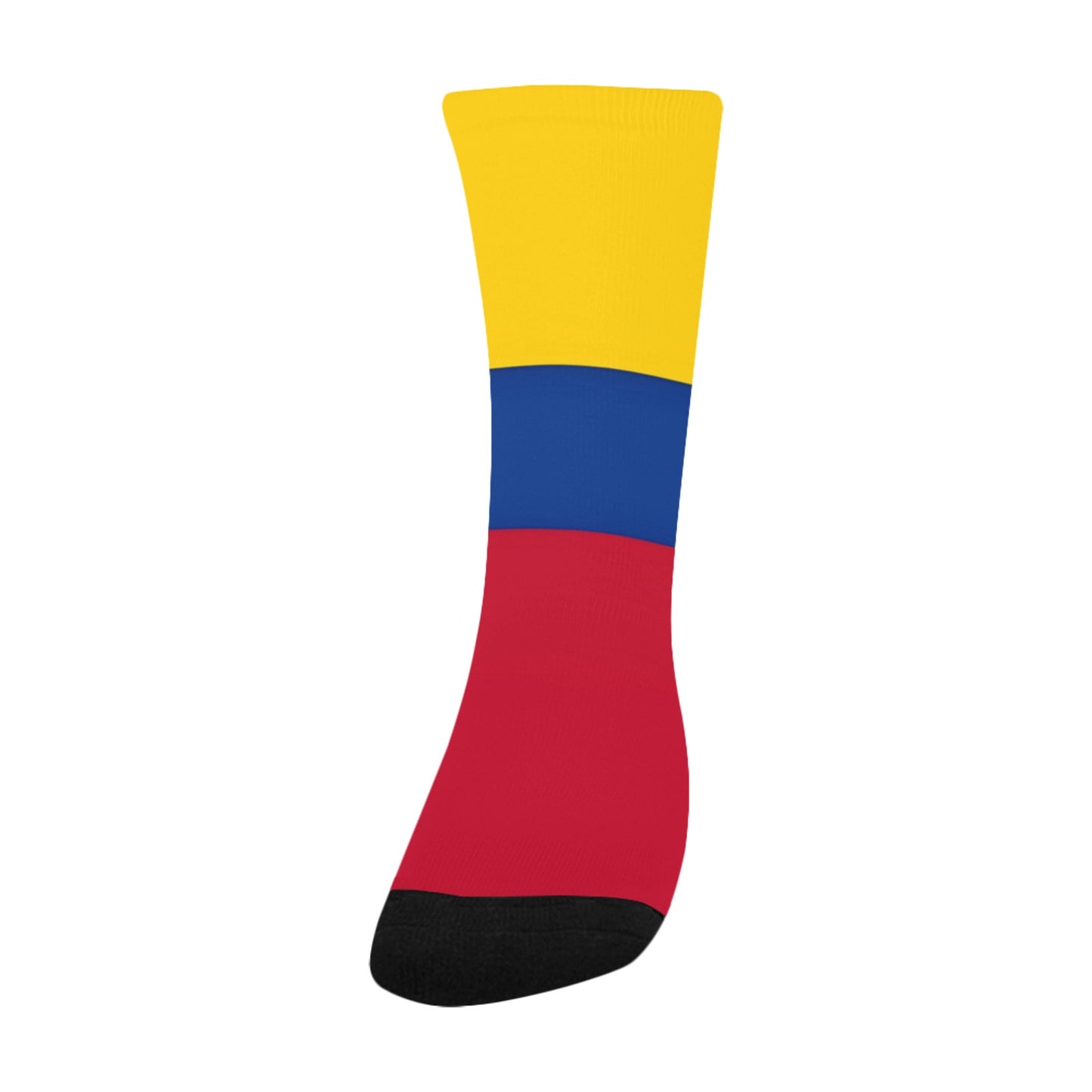 Colombia Flag Inspired Kid's Custom Socks (Made in the USA)