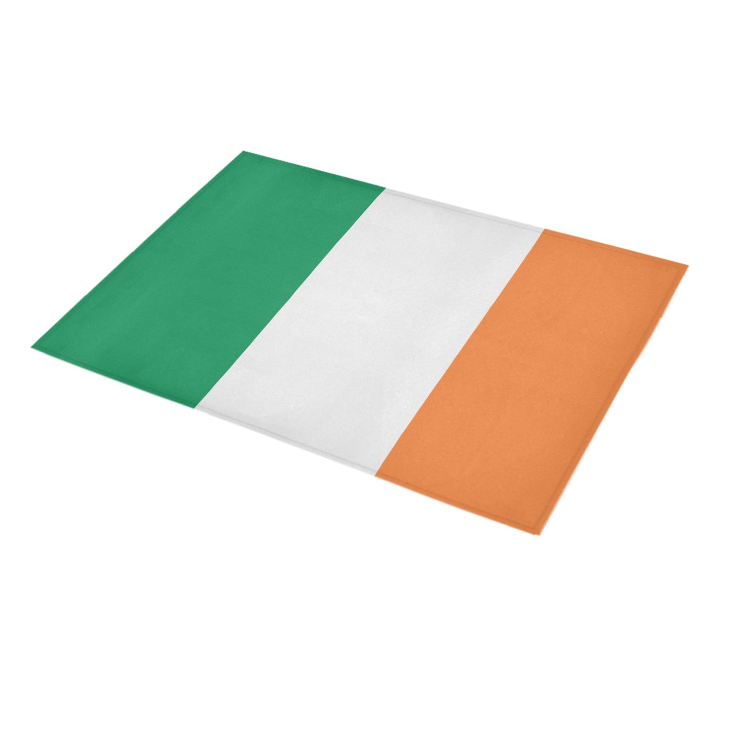Ireland Flag Inspired Doormat 30" x 18" (Sponge Material)