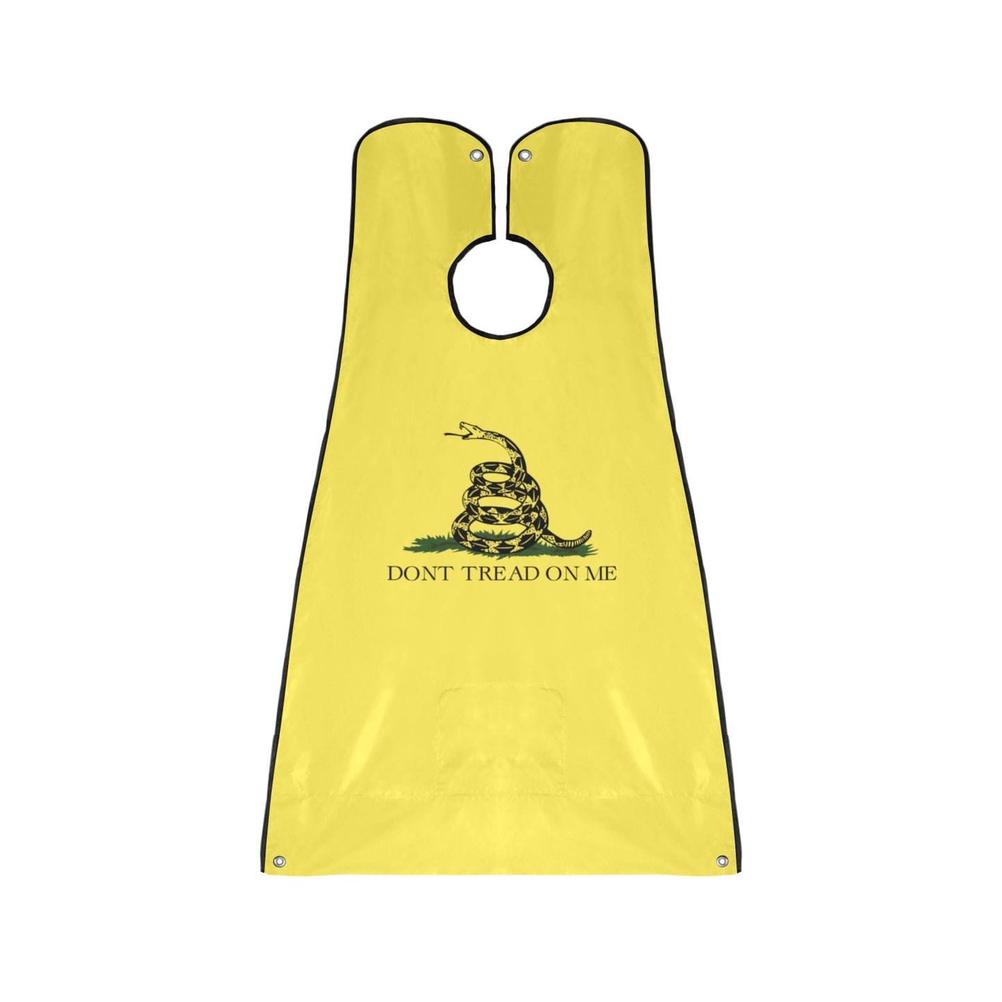 Gadsden Flag Beard Bib Apron for Men Shaving & Trimming