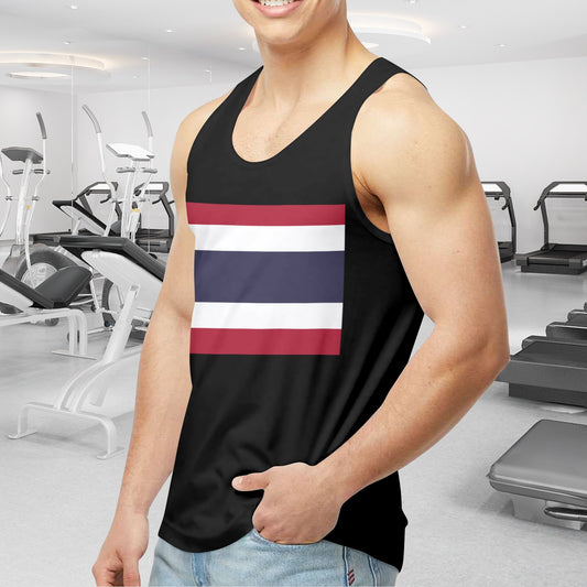 Thailand Flag Men's Tank Top (Front Printing) | Ships from USA