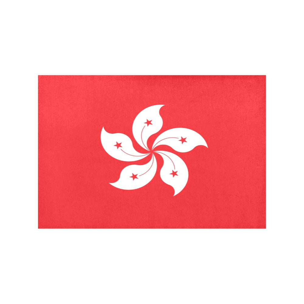 Hong Kong Flag Placemats 12" x 18" (Set of 6)